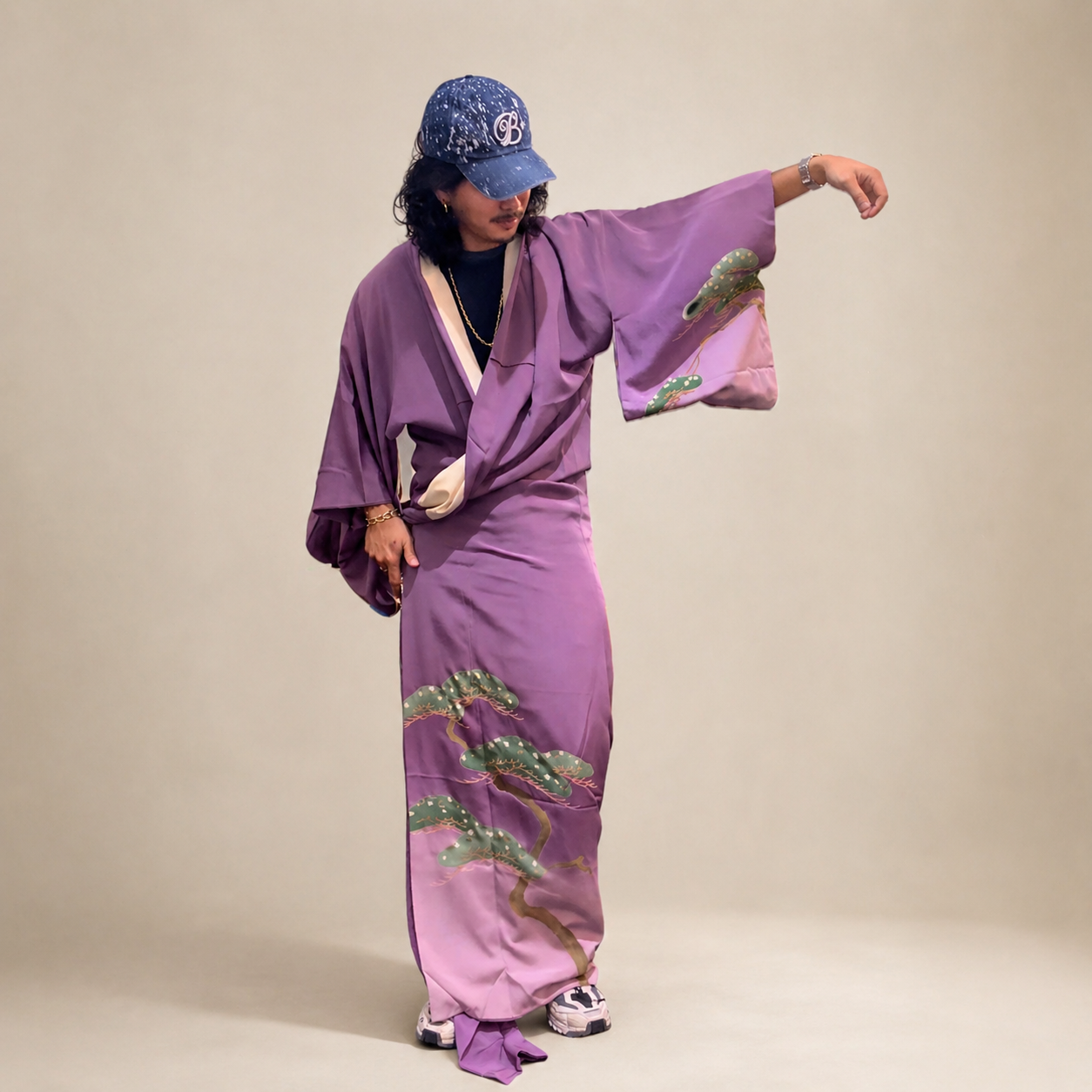 Silhouette and fabric placement are considered